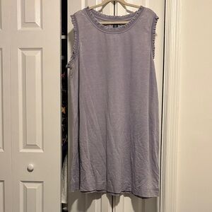 Jones New York Lavender Sleeveless Dress